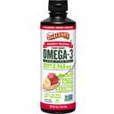 Barlean's Vegan Omega 3 6 9 Linaseemneõli Vedelik Toidulisand, Maasikas Banaani Smoothie, Linaseemneõli 2,968 mg ALA rasvhappega, Mitte-GMO ja Gluteenivaba, 16 oz