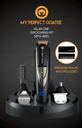 My Perfect Goatee®️ 13-in-1 Mens Grooming Kit - LED Display Beard Trimming Kit reisikott, laadimine Stand & More - veekindel, juhtmeta elektriline trimmer nina, keha ja rohkem - ideaalne kingitus komplekti