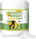 Koerte probiootiline pulber Seedetrakti ensüümid 12 OZ Pulber Plus Prebiootikumid Probiootikumid Ensüümid Ennetavad kõhukinnisust Seedetrakti Tervisetoetus Immuunprobiootikumid Pulber kõhulahtisuse vastu