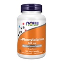 NOW Foods Supplements , L- Fenüülalaniin 500 mg , Närvisüsteemi tugi * , Aminohape , 120 Veg kapslit