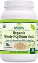 Taimsed saladused Terve Psyllium Husk Pulber Lisa | 5 Grams per Serving | Mitte-GMO | Gluteenivaba | Made in USA (16 Oz, 1 Pack)