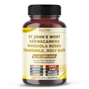 Naistepuna Ashwagandha Rhodiola Rosea Chamomile - valmistatud USA-s