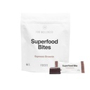 Wellness Superfood Focus Bites (20 Count), kakao Espresso Brownie - vähendab väsimust, parandab seedimist ja toetab aju funktsiooni