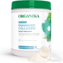 Organika Enhanced Hydrolyzed Collagen Peptides Pulber: Lihtne imendumine Maitsestamata kollageeni pulber nahale, juustele, küüntele, liigestele, lihastele ja soolestikule - Keto, GMO-vaba, rohi-toit - 25 päeva pakkumine - 18 oz