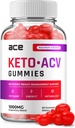 Ace Keto ACV Gummies - Advanced Formula Ace Keto Plus ACV Gummies Apple Siider Äädikas ACV, Kaalujuhtimine, Dietary Supplement Reviews Mehed Naised (60 Gummies)
