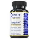 Premier Research Labs Tranquinol - Natural Sleep Aid Supplement for Deep Sleep Support and Calm Mind | Magneesium, Kurkum, Sidrun Balm & Safran Extract - Pure Vegan - 90 Taimeallikaga kapslid