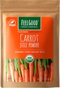 Feelgood Superfoods Porgandimahl - Seedetrakti, naha, silmade ja immuunsüsteemi tugi - sisaldab beetakaroteeni ja A-vitamiini - 7 oz