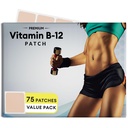 B12 Patch for Energy Plus – 75 Count Pack – B12 Patches – B12 koos metüülkobalamiini ja Guaranaga