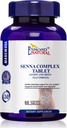 (8 Pack) Esmond Natural: Senna Complex Tablet - Sidrun & Green Tea (Bowel Health, Cleansing & Regularity), GMP, Natural Product Assn Certified, Made in USA - 620 mg, 480 tabletti