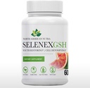 Selenex GSH | Parim glutatiooni tootmiseks | 60 Capules| NAC 600mg, SelenoExcell® Selenium 200mcg, Red Orange Complex 100mg