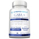 Heakskiidetud teadus GABA+ - rahulikkuse edendamine, une parandamine, meeleolu suurendamine - GABA, L-teaniin, L-arginiin, B6-vitamiin, bioperiin - kõrge imendumine - 60 kapslit - vegan
