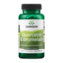 Swanson Quercetin & Bromelain-Promote Respiratory Health Support-Aid Hooajaline Immuunsüsteem Tervisetoetus Kolesterooli tase juba w/i Tavaline Vahemik 100 kapslit (250 mg Quercetin/ 78 mg Bromelain)