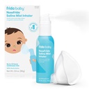 Frida Baby NoseFrida soolane udu nina inhalaator, dekongestantne pihusti ummistuste ja allergia leevendamiseks imikutele + lastele, nina soolalahuse pihusti, Soothes Stuffy Nina & Sore Throat, kaasa arvatud mask