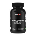 Benfotiamiin 600 mg – 180 taimekapslit – rasvalahustuv vitamiin B1 lisand