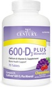 21st Century Calcium 600 mg + D Plus Mineraalid Näritavad tabletid, 75 Count