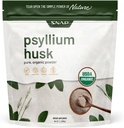 Snap Supplements Psyllium Husk USDA orgaaniline pulber, tervisliku soolestiku toetamine, puhastage seedesüsteem, AIDS seedetrakti tervis, mitte-GMO, puhas orgaaniline pulber, 2LB