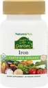 NaturesPlus Source of Life Garden Certified Organic Family Iron 18 mg Cap - 30 Vegan Capsules - Plant-Based Iron Supplement - Supports Healthy Blood - Vegetarian, Gluten-Free - 30 Servings