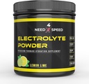 Sidrunlubja elektrolüütpulber, 60 serveerimist, vitamiinide, mineraalide ja elektrolüütide hüdraatlahendus sportlastele, fitness-entusiastidele ja aktiivsetele elustiilidele, 13,5oz