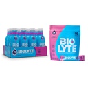 BIOLYTE Electrolyte Drink & IV Hüdrojoogisegu - arsti poolt formuleeritud FSA & HSA Elektrolüüdid Vedelik, rehüdratsioonipulbri paketid, keemiaravi peab olema naistele ja meestele - Berry, 12 pudelit, 16 pulka