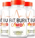 (3 Pack) Fat Burn Combo kapslid, FatBurn Combo Keto valem, kõik looduslikud kaalulangus täiendus saavutada terve välimusega keha, Keto Fitness pillid, ametlikud ülevaated (180 kapslit)