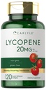 Carlyle lükopeen | 20mg | 120 Softgels | Non-GMO & Gluteeni tasuta toidulisand