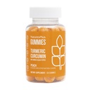 NaturesPlus Gummies Turmeric Curcumin - 60 Gummies, virsik - toetab liigese-, seede- ja südame-veresoonkonna tervist - vegan, gluteenivaba, mitte-GMO - 30 serveerimist