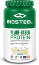 BioSteel Vegan valgu pulber - Vanilla, NSF spordi jaoks, 1,8 naela, 22 g valku, 25 serveerimist - taimse valgu pulber pruun riisi, herne ja kõrvitsaseemnega - Premium Taime valgu pulber
