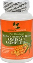 Seabuck Wonders Sea Buckthorn Oil Blend - 500 mg - Omega 7 Täielik - looduslik - gluteenivaba - 120 Softgels (pakk 2)