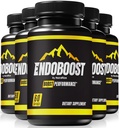 NutraRize (Pack of 5 Endoboost for Men - (ametlik) Endoboost Performance, täiendused, kapslid, Endoboost Reviews for Mens Health Pills Pro Advanced Formula (300 kapslit)