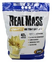 Gaspari Nutrition Real Mass: Advanced Weight Gainer, Protein ja Complex Carb Blend, 50g Valk, 16g EAA, Gluteenivaba, 12 naela (Vanilla Piimakokteil)