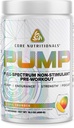 Põhiline Toitumine Pump Täispectrum Mitte-Stimulantne Pre-Workout, N03T Nitraat, Peak02, Alpha GPC, maksimaalse Pump, Tugevus ja Performance 20 Servings (Must Välk)