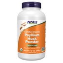 NOW Foods Supplements, Psyllium Husk Pulber, Sertifitseeritud Orgaaniline, Mitte-GMO Projekt Kinnitatud, Lahustuv Fiber, 12-Ounce