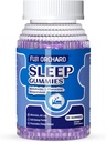 Sleep Gummies, Natural Sleep Gummies täiskasvanutele Magneesium & L-Theanine, Tugevus Melatoniini Gummies Sleep Aid täiskasvanutele, 60 Count