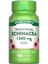 Nature's Truth Echinacea Extract kapslid | 1300mg | 100 Count | Non-GMO & Gluteenivaba
