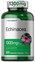 Horbäach Echinacea Extract kapslid 1300mg | 300 Count | Vegan, Non-GMO, Gluteenivaba täiendus