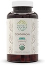 HerbEra kardemon USDA Orgaaniline 120 kapslit | Looduslik taimne lisand | Sertifitseeritud orgaanilised taimetoitlased kapslid ja orgaaniline kardemon (Elettaria cardamomum) Kuivatatud kaun (120 kapslit)