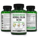 Siberi rohelise taimekolonni detox koos Senna Buckthorn Prune Fruit 90 kapslitega - traditsiooniline Siberi valem 14 maitsetaimed ja probiootikum koloonia ja detox keha puhastamiseks