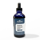 Superior Colloidal Silver, Waiora, Vedel Mineral Supplement, 40 PPM, Immune Support, Blue Glass Pudel koos Dropper (1 bott/22 serv.)