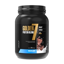 Maxler Golden 7 Valgusegu - Valgupulber lihaste kasvuks ja taastumiseks - piimašokolaadivalgu pulber 2 lb