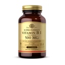 Solgar Vitamiin B1 (tiamiin) - 100 tabletti - Super Potency, 500mg valem - Non-GMO, Vegan, Gluteenivaba, Kosher, Halal - 100 Servings