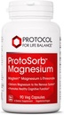 PROTOKOLL LIFE BALANCE Magtein - 2000mg Magneesium L-Threonate Magtein - Aju fookuse ja mälu tervise toetamine - Kosher & Non-GMO - 90 Veg kapslit