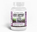 Maksatoetuskapslid w/Turmeric, Milk Thistle & Dandelion – Detox, Cleanse & Regenerate Maks Function – Daily Herbal Supplement w/Beetroot & Artichoke – 60 kapslit