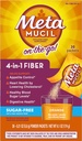 Metamucil Fiber 4-in-1 Psyllium Fiber Supplement Sugar-Free Powder Single-Serve Packets Orange Maitsestatud Jook 2 Karp 30 Pakendid (OLD)
