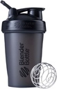 BlenderBottle Classic Shaker Bottle Ideaalne valgu raputamiseks ja enne treeningut, 20-kordne, must