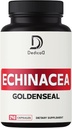 1000mg Echinacea Goldenseal kapslid - 240 4-kuulise pakkumise loend - immuunsüsteemi toetamine, heaolu ja üleüldine tervis