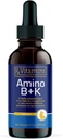Rx Vitamiinid Amino B + K - Kassi B-vitamiin ja kaaliumilisand kassidele - koos Aminohapetega Tauriini ja Lüsiiniga - Kasside Neerude Toetus Ja Immuuntoetus - Maks & Bacon 4oz