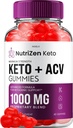 NutriZen Keto ACV Gummies - Advanced Formula Nutri Zen Keto Plus ACV Gummies Apple Siider Äädikas Keto Nutrizen ACV Gummies Toidulisandi ülevaated Mehed Naised (60 Kummiad)