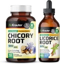 BIO KRAUTER Siguri juur 100 kapslit & lagritsa juurtinktuur 4 Fl. Oz.