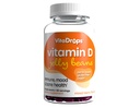 Vitamiin D Jelly Beans, toetab immuunsüsteemi tervist, edendab luude tervist, pektiinipõhist, veganit ja gluteenivaba, segatud marjamaitse, 90 Jelly Beans, 30 Servings