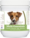 Jack Russelli terjer Multi-Essentials Pulber koertele - ideaalne toidulisand vitamiine, mineraale ja antioksüdante oma koerale - 8 oz